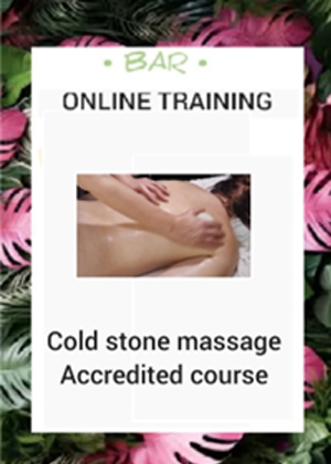 Cold Stone massage Accredited course
