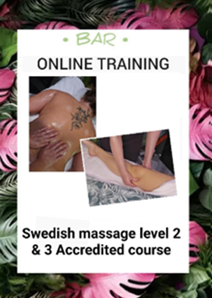 Swedish massage level 2 & 3 accredited courses (Includes level 3 A&P free worth £299)