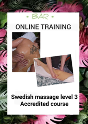 Swedish massage level 3 accredited course (Includes level 3 A&P for £100 worth £299)